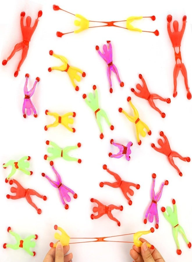 Firstly Traders Magic Party Favors Set,42pcs Goody Bag Fillers,Colorful Slap Bands, Multicolored Slinky Springs, Spider Tumbling Wall Sticky Man, Crazyballs, Spiral Balloons for Kids Party Game Prizes - Image 3